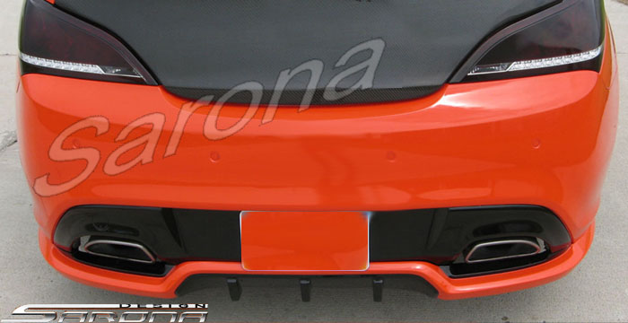 Custom Hyundai Genesis Coupe  Rear Lip/Diffuser (2010 - 2016) - Call for price (Part #HY-002-RA)